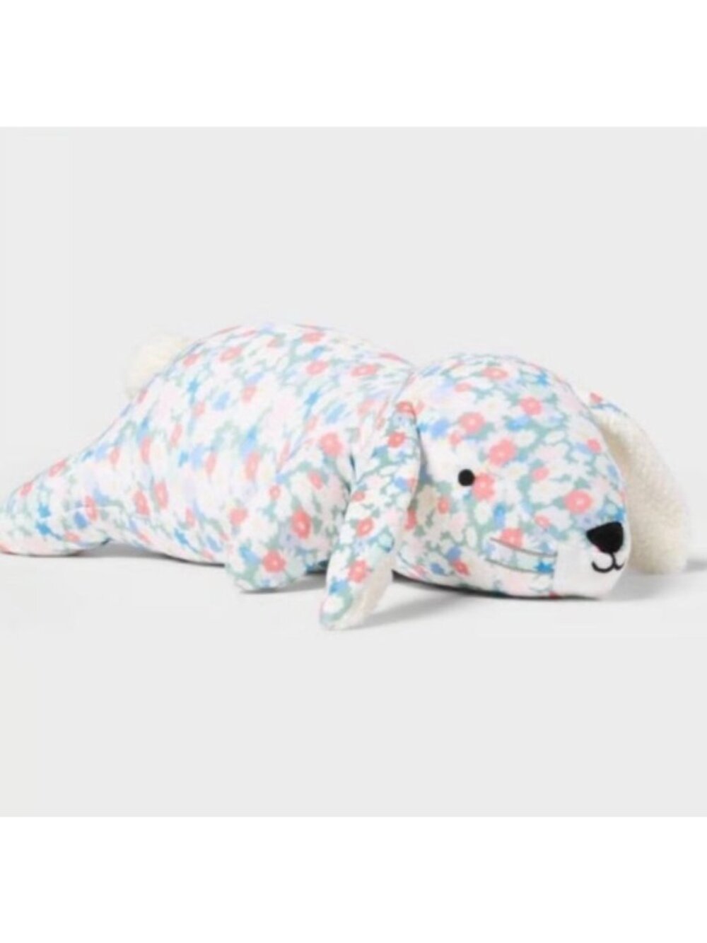 Target Floral Bunny Weighted Plush Kids' Throw Pillow Pillowfort™ Sensory